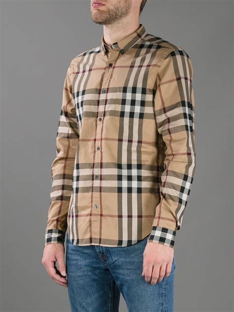 burberry brit shirts for men